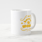 Here the world grote koffiekop (Voorkant rechts)