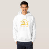Here the world hoodie (Voorkant volledig)