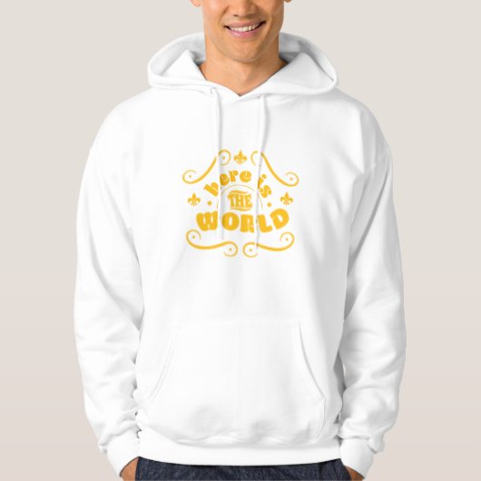 Here the world hoodie (Voorkant)