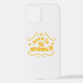 Here the world iPhone hoesje (Achterkant)