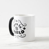 Here the world magische mok (Voorkant links)