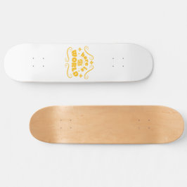 Here the world persoonlijk skateboard