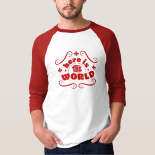 Here the world t-shirt