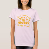 Here the world t-shirt (Voorkant)