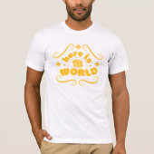 Here the world t-shirt (Voorkant)