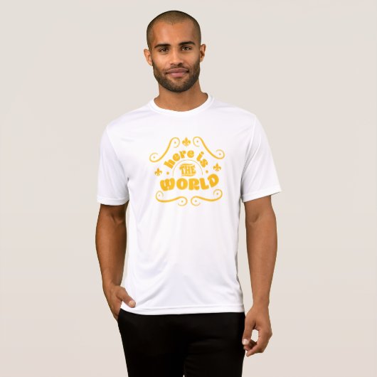 Here the world t-shirt (Voorkant volledig)