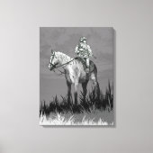 "Here There Be Knights" kunstprint van Jaime Munt Canvas Afdruk (Voorkant)