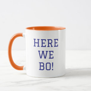 Here We Bo! Voetbalfan Mok – Blauw & Oranje