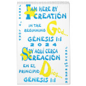 HereByCreation - Eng&ESP Kalender (Hoes)