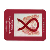 Hereditaire Hemochromatose Awareness Angel Magnet Magneet (Horizontaal)