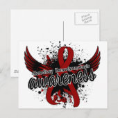 Hereditaire Hemochromatose Bewustzijn 16 Briefkaart (Voorkant / Achterkant)