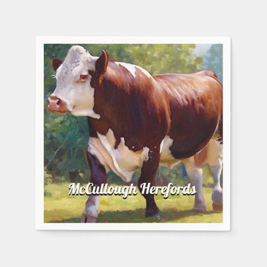 Hereford Bull Servet (Voorkant)