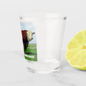 Hereford Bull Shot Glas (Rechts)