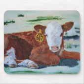 Hereford Calf Muismat (Voorkant)