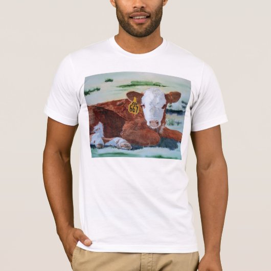 Hereford Calf T-shirt (Voorkant)