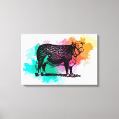Hereford Cattle Canvas Afdruk (Voorkant)