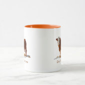 Hereford Cow: Eén stevige mama: Moederdag Mok (Midden)