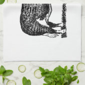 Hereford Cow Theedoek (Gevouwen)