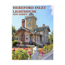 Hereford Inlet Lighthouse, New Jersey Briefkaart