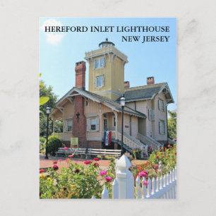 Hereford Inlet Lighthouse, New Jersey Briefkaart