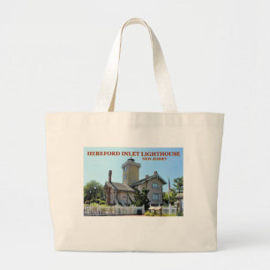 Hereford Inlet Lighthouse, New Jersey Canvas tas