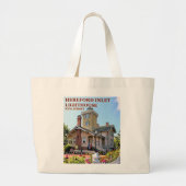 Hereford Inlet Lighthouse, New Jersey Canvas tas (Voorkant)