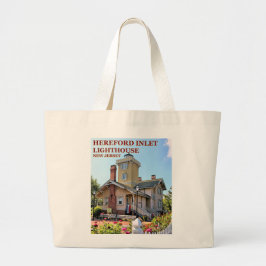 Hereford Inlet Lighthouse, New Jersey Canvas tas