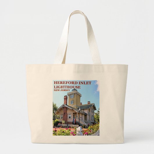 Hereford Inlet Lighthouse, New Jersey Canvas tas (Voorkant)