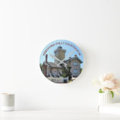Hereford Inlet Lighthouse, New Jersey Clock Ronde Klok (Huis)