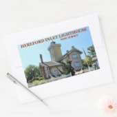 Hereford Inlet Lighthouse, New Jersey Stickers (Envelop)