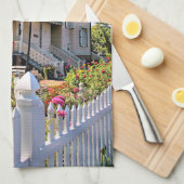 Hereford Inlet Lighthouse, New Jersey Theedoek (Quarter Fold)