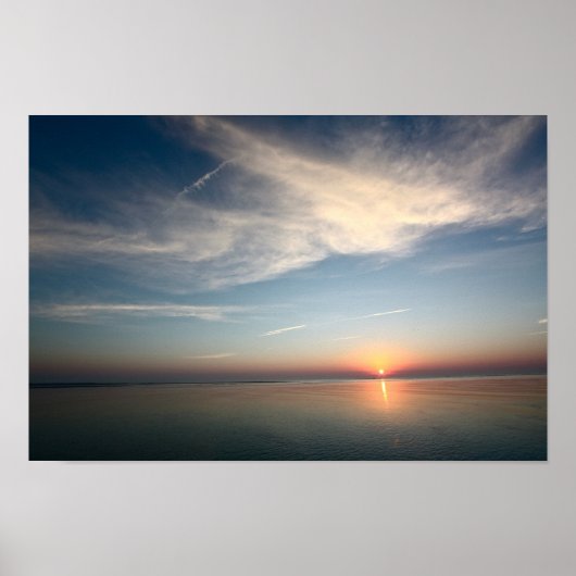 Hereford Inlet Sunrise Poster (Voorkant)