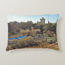 Hereford Inlet vuurtoren New Jersey Accent Pillow Decoratief Kussen