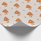 Hereford-koe Cadeaupapier (Hoek)