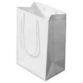 Hereford Koe met Santa Pet Medium Cadeauzakje (Achterkant Gekanteld)