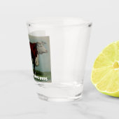 Hereford-Koe Shot Glas (Rechts)