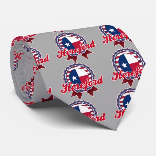 Hereford, TX Stropdas (Opgerold)