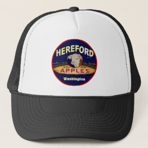 Hereford Washington Apples Trucker Pet