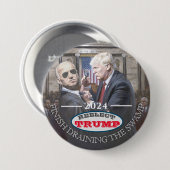 Herelecteer de Button van de rum 2024 (Voorkant /achterkant)