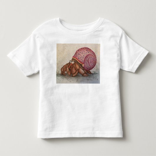 Heremietkreeft Feestje Kinder Shirts (Voorkant)