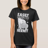 Heremietkreeft Funny Animals Schattige Pet T-shirt (Voorkant)
