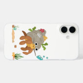 Heremietkreeft met schaal onder water Case-Mate iPhone case (Achterkant (horizontaal))