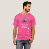 Heremietkreeft roept dat ik moet gaan Dierenvriend T-shirt (Voorkant volledig)
