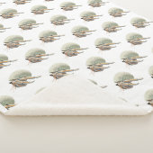 Heremietkreeftendeken Medium Sherpa Deken (3/4)