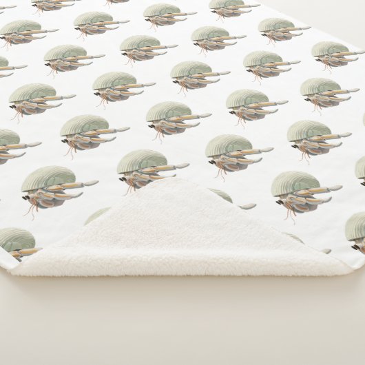 Heremietkreeftendeken Medium Sherpa Deken (3/4)