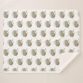 Heremietkreeftendeken Medium Sherpa Deken (Voorkant (horizontaal))