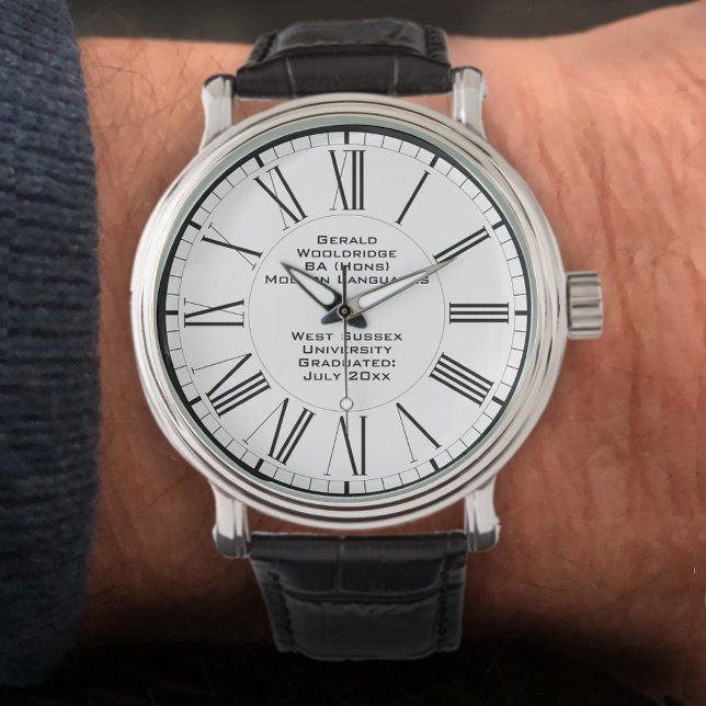 Heren Afstuderen Universiteit Horloge (Creator heeft geüpload)