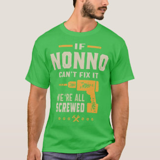 Heren Als Nonno het niet kan doen Het is een cadea T-shirt