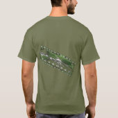 Heren "Anticonventie" gekleurd T-shirt (Achterkant)