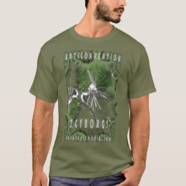 Heren "Anticonventie" gekleurd T-shirt